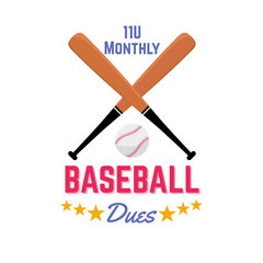 11U AA Baseball Monthly Dues