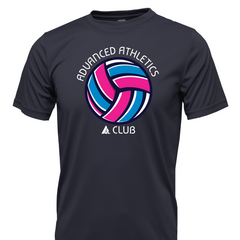 AAC Volleyball Navy Tee