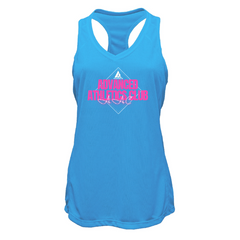 Advanced Athletics Club Merch AAC BLue Racer Back Singlet