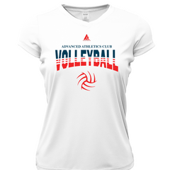 AAC Store AAC Volleyball Colorful Scoop Neck Tee