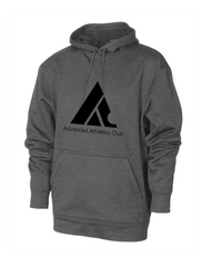 AAC Heather Black Logo Hoodie