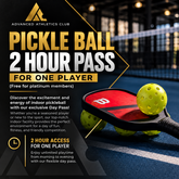 Pickleball Hourly Pass