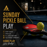 Pickleball Sunday Play
