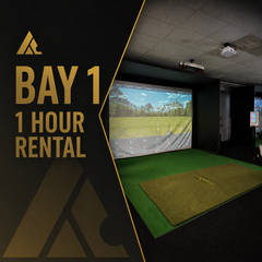 Golf Simulator Rental 1 Hour (Bay 1)