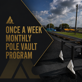 Pole Vault Once A Week Monthly Program