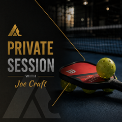 Private pickleball lesson with Joe Craft
