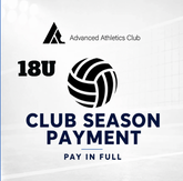 2026–2027 Club Volleyball — 18U Season (Paid in Full)