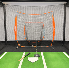 Baseball batting net and tee at Advanced Athletics Club