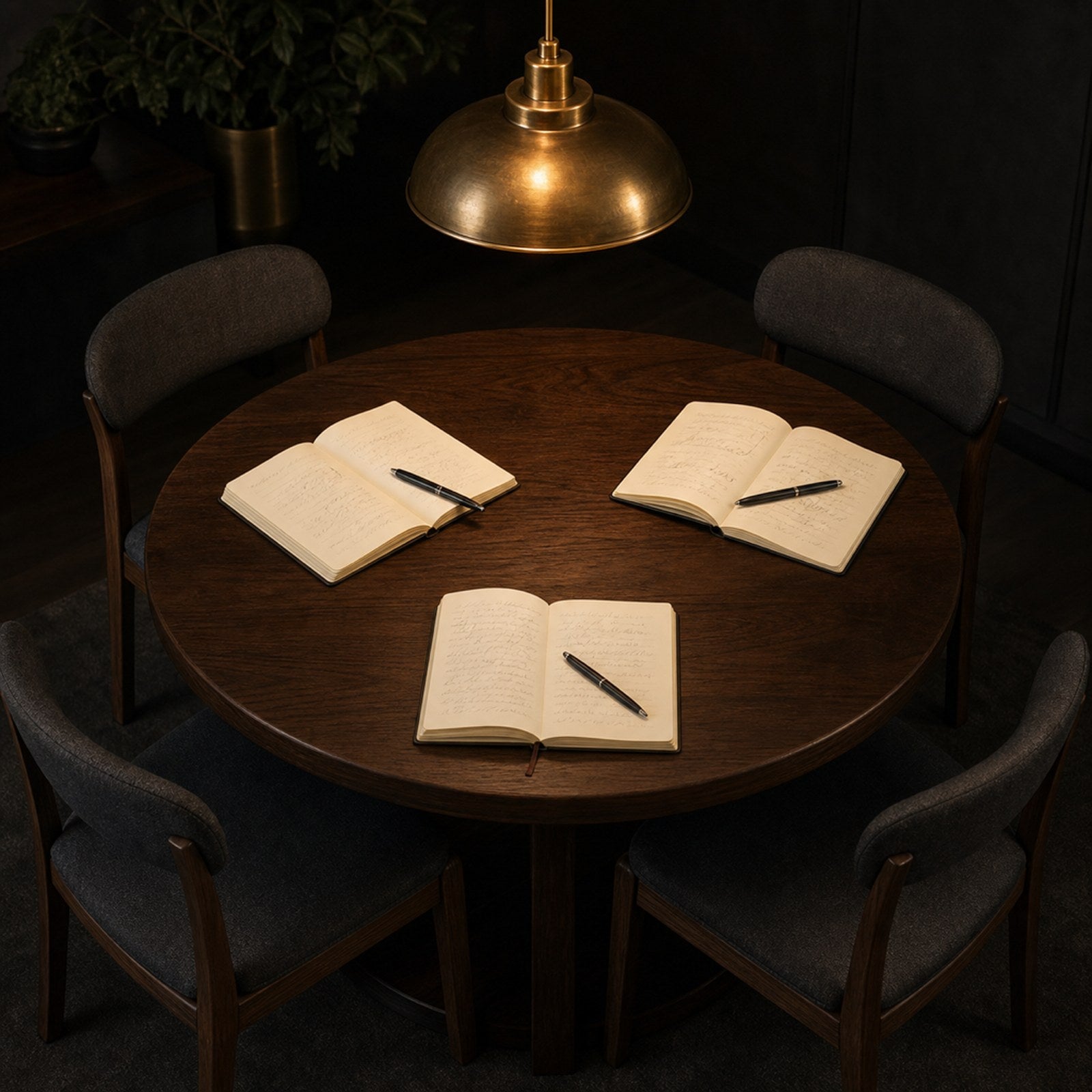Small group tutoring table setup with Katie Statham