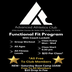 Functional Fit Saturday Boot Camp