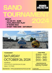 AAC Adult Co-Ed 4's Sand Volleyball Tournament - Saturday 8am - 10/26/2024