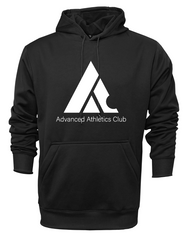 AAC Black Hoodie with White AAC logo