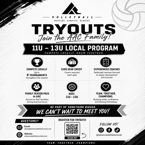 11U–13U Local Volleyball Program
