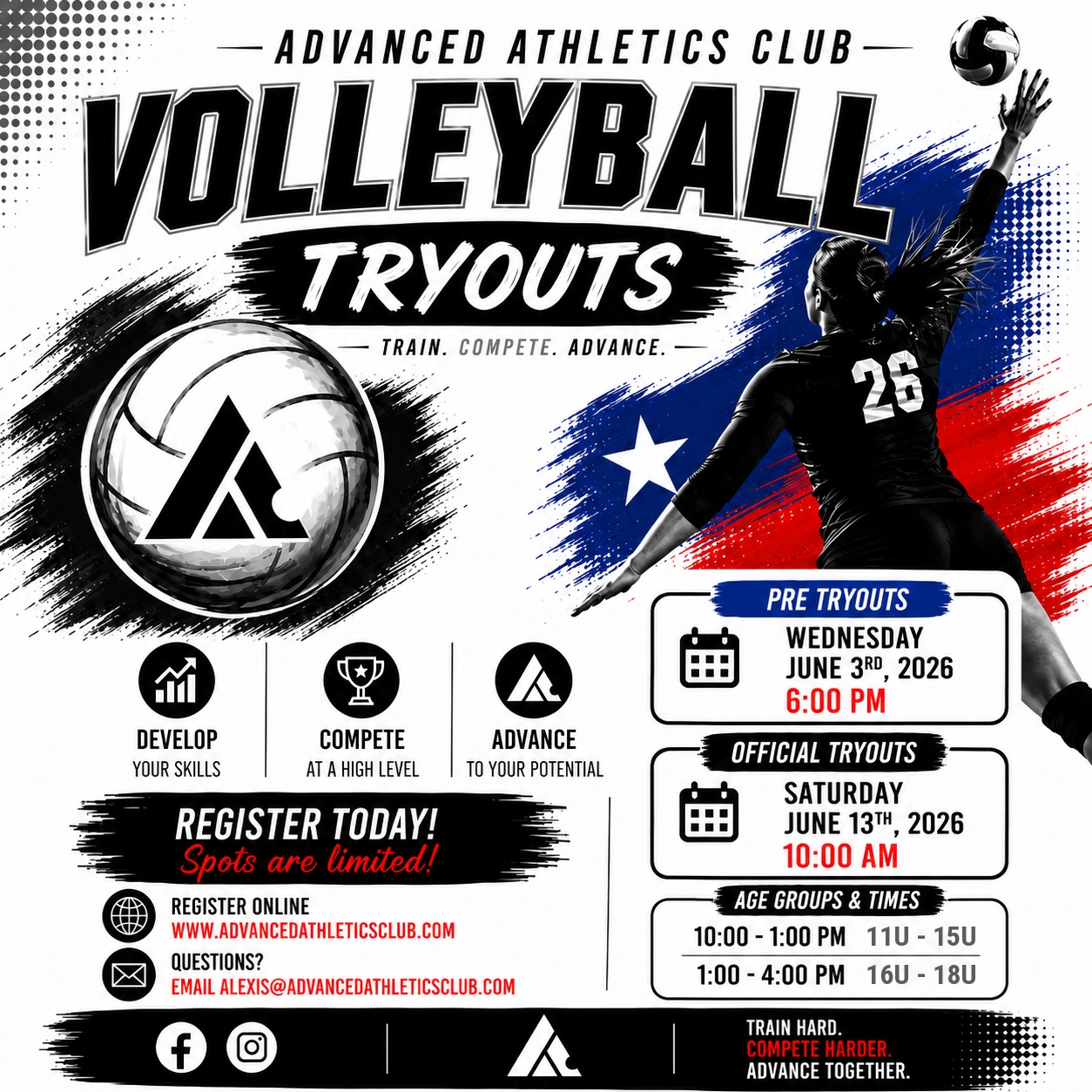 AAC Volleyball Tryouts 2026-2027