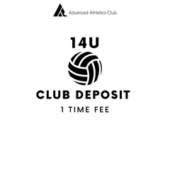2025-2026 Volleyball Club 14U Deposit