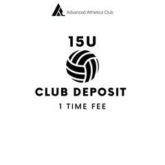 2025-2026 Volleyball Club 15U Deposit