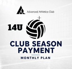 2026–2027 Club Volleyball — 14U Monthly Plan