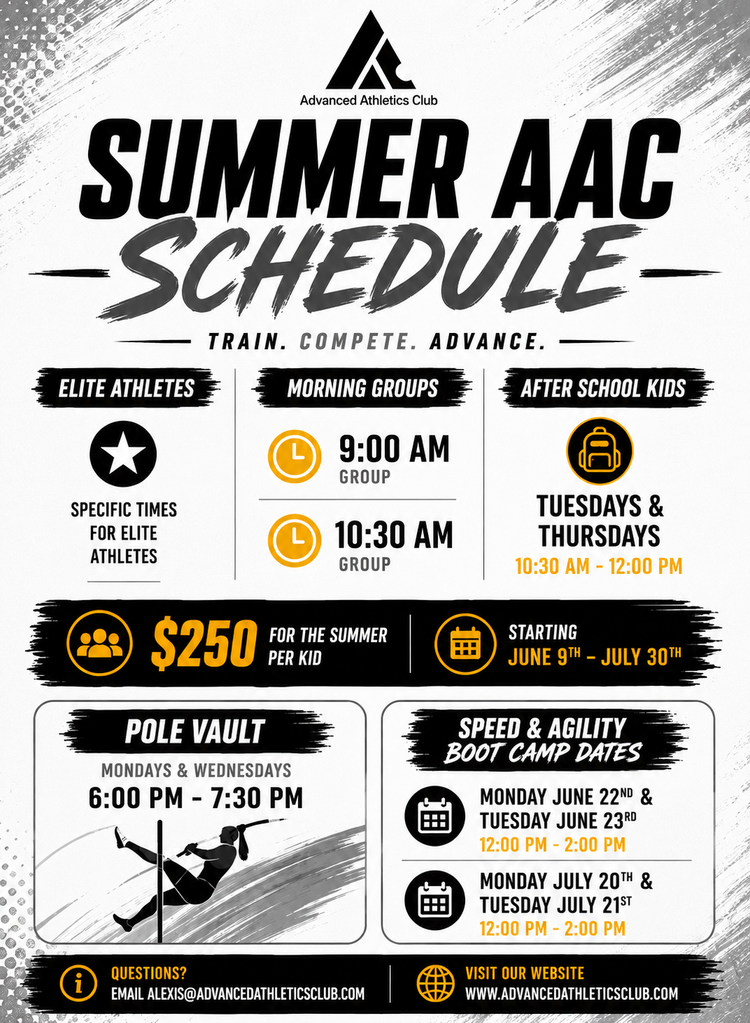 Summer AAC Schedule - Mobile